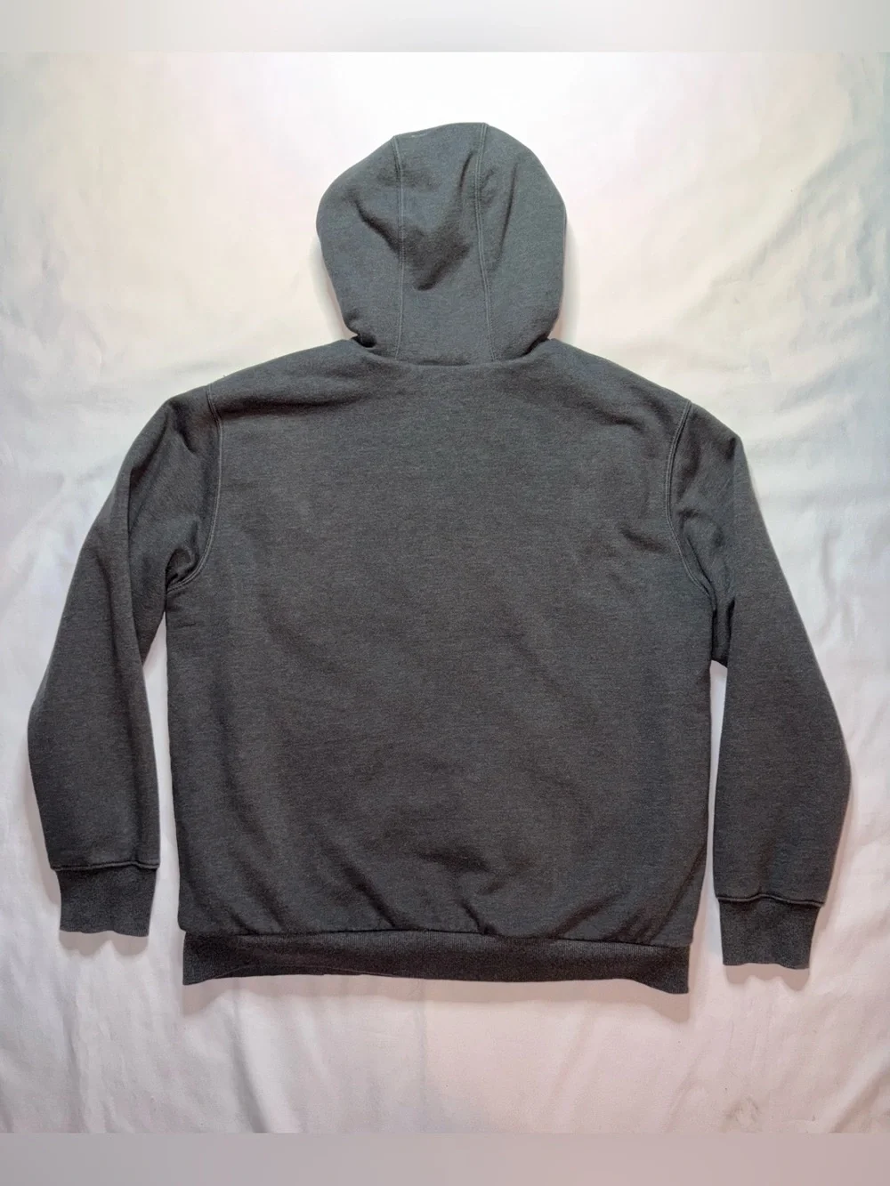 Carhartt Rain Defender Sherpa Lined Zip Hoodie Gray Relaxed Fit Men’s L